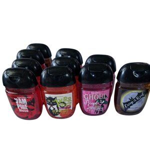 Bath & Body Works 10 Small 1 oz Hand Sanitizer  3 Vampire 3 Perrfect  2 Creep it